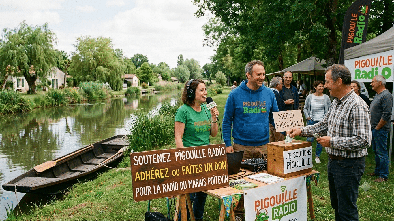 les collaborateurs et collaboratrices de Pigouille radio
