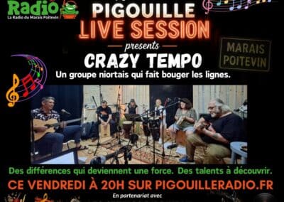 Pigouille Session Live -Épisode 13 – Crazy Tempo